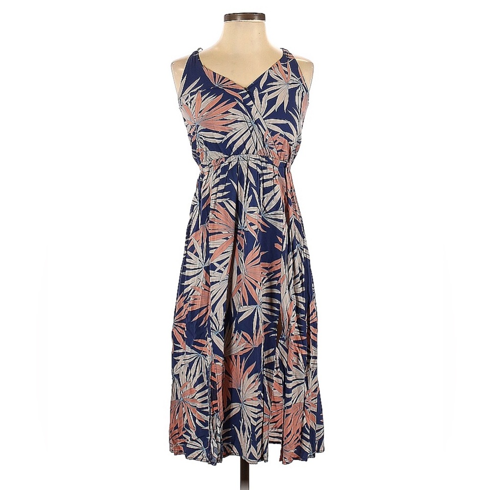 L*Space Blue Polynesian Palm Dress💙💛💙 - Picture 5 of 13